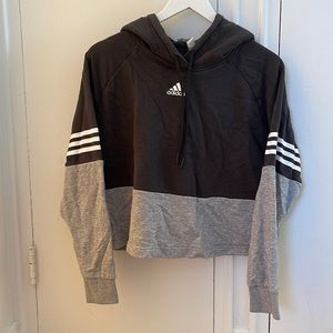 Adidas cropped hoodie